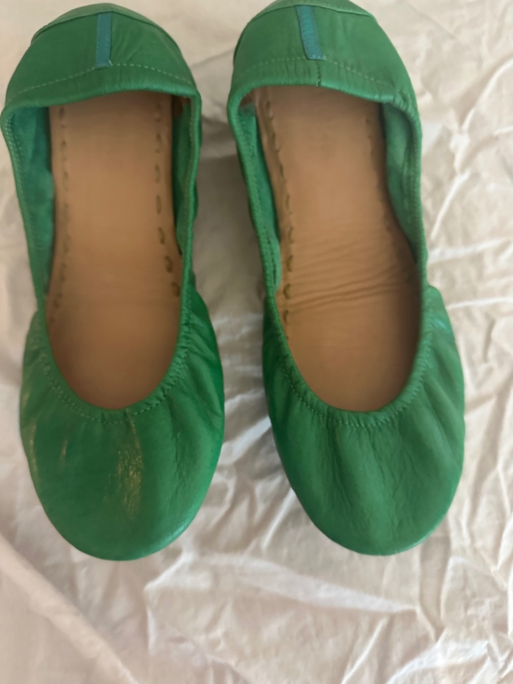 Tiek ballet shoes size 9 clover green